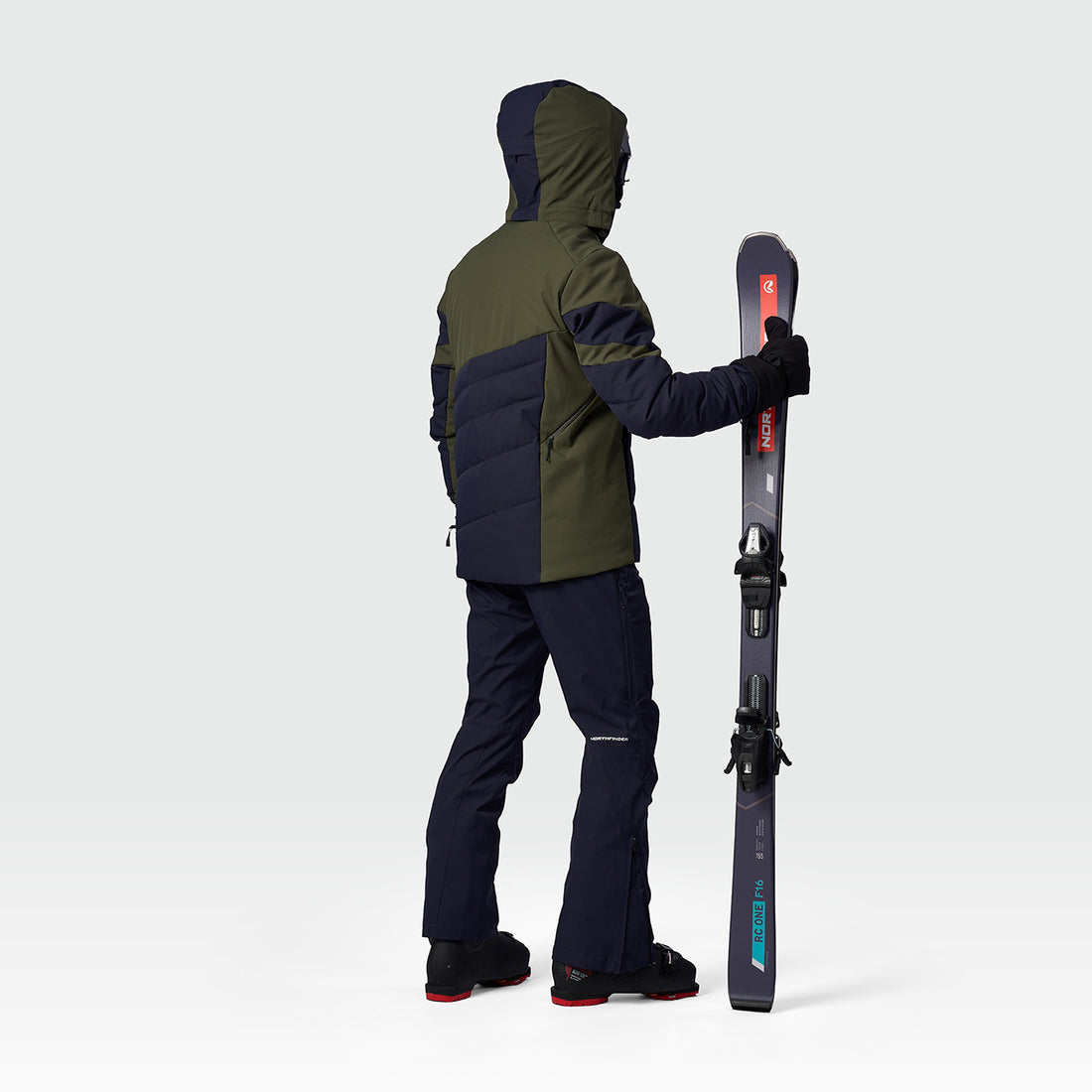 BU-5416SNW men's ski insulated comfort jacket RYAN