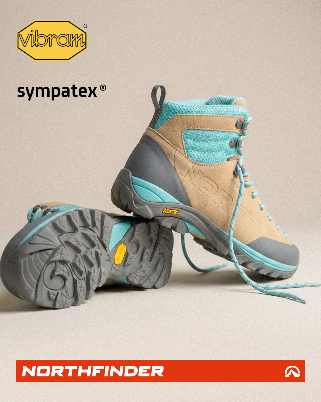 Women's hiking ankle boots Vibram® XS Trek Evo PANGMA1