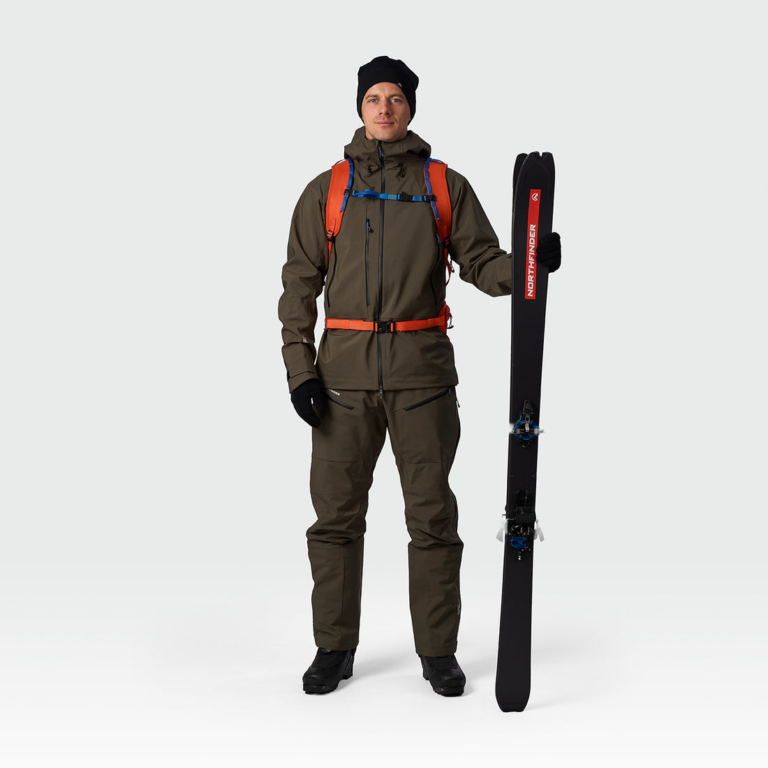 BU-5112SKP men's ski-touring technical hardshell jacket Dermizax™EV MURAN