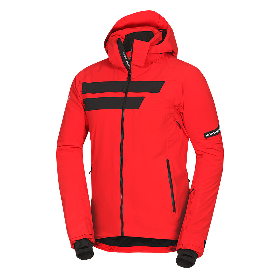 BU-5257SNW men's ski technical jacket fully featured VALERIO