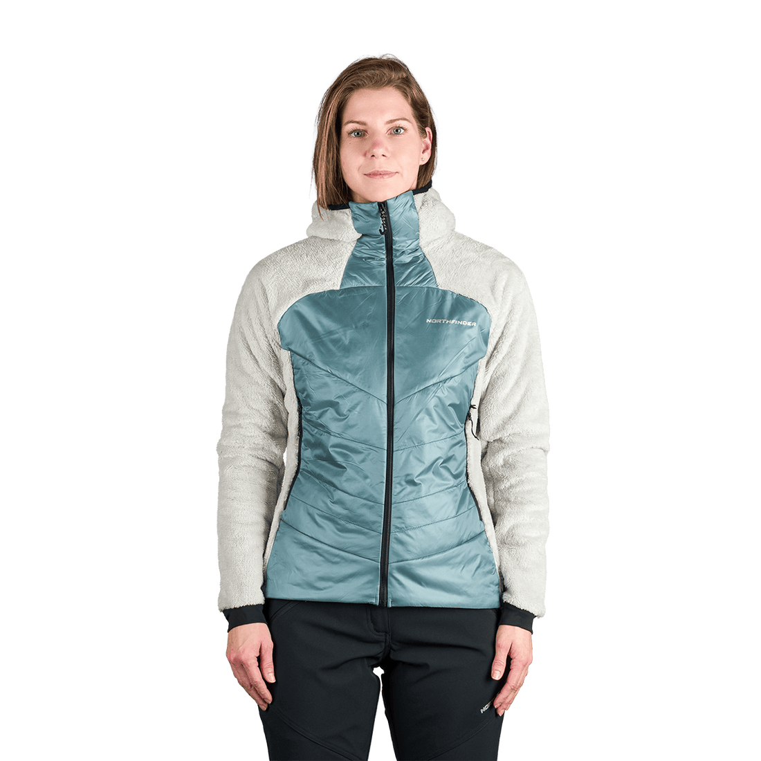 BU-6336OR women's hybrid outdoor jacket TAMMI