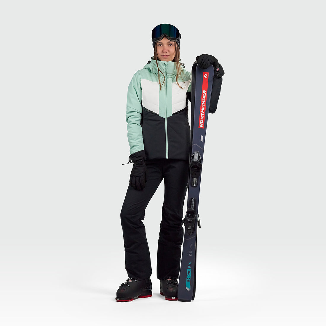 BU-6425SNW women's ski insulated trendy jacket OLA