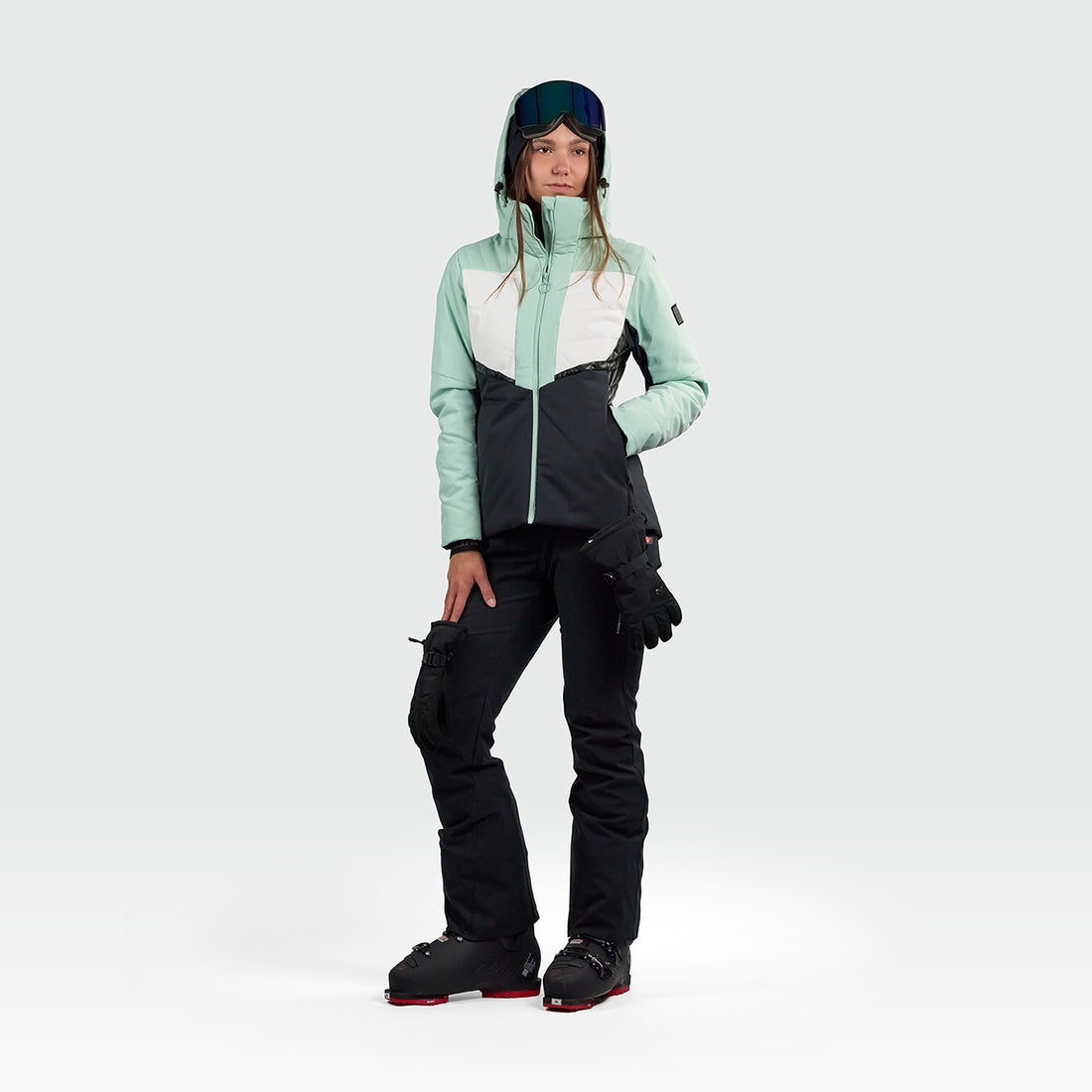 BU-6425SNW women's ski insulated trendy jacket OLA