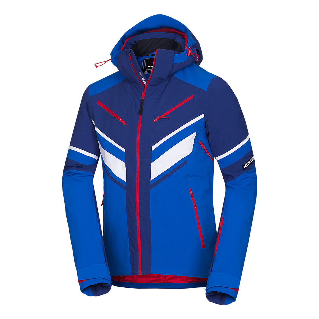 Men's insulated windproof ski jacket EARL
