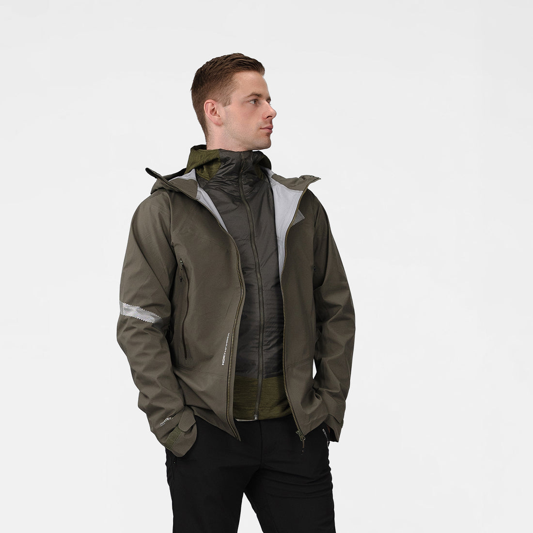 Men's technical hardshell jacket Pertex® Shield DRACI
