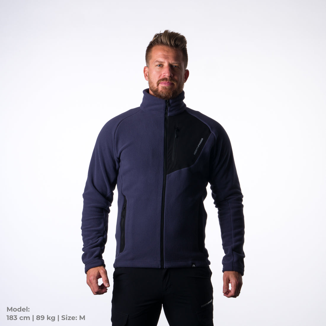 MI-3738PRO-SH men's fleece sweatshirt  polartec® micro 200 Pupov