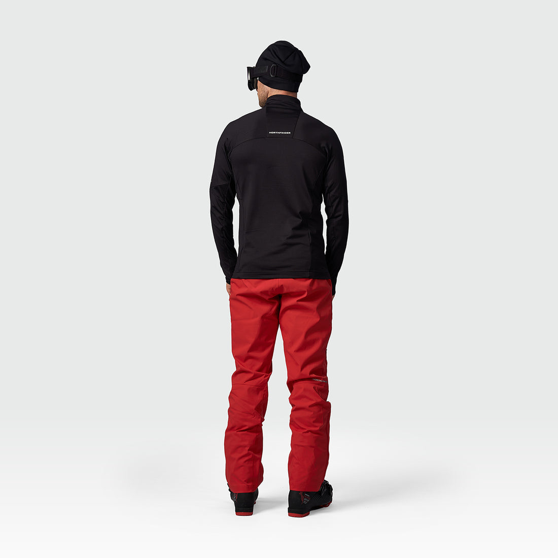MI-3837SNW men's ski technical active sweater  BARNEY