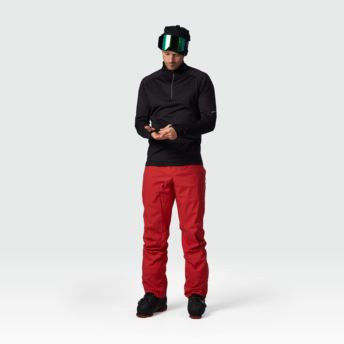 MI-3837SNW men's ski technical active sweater  BARNEY