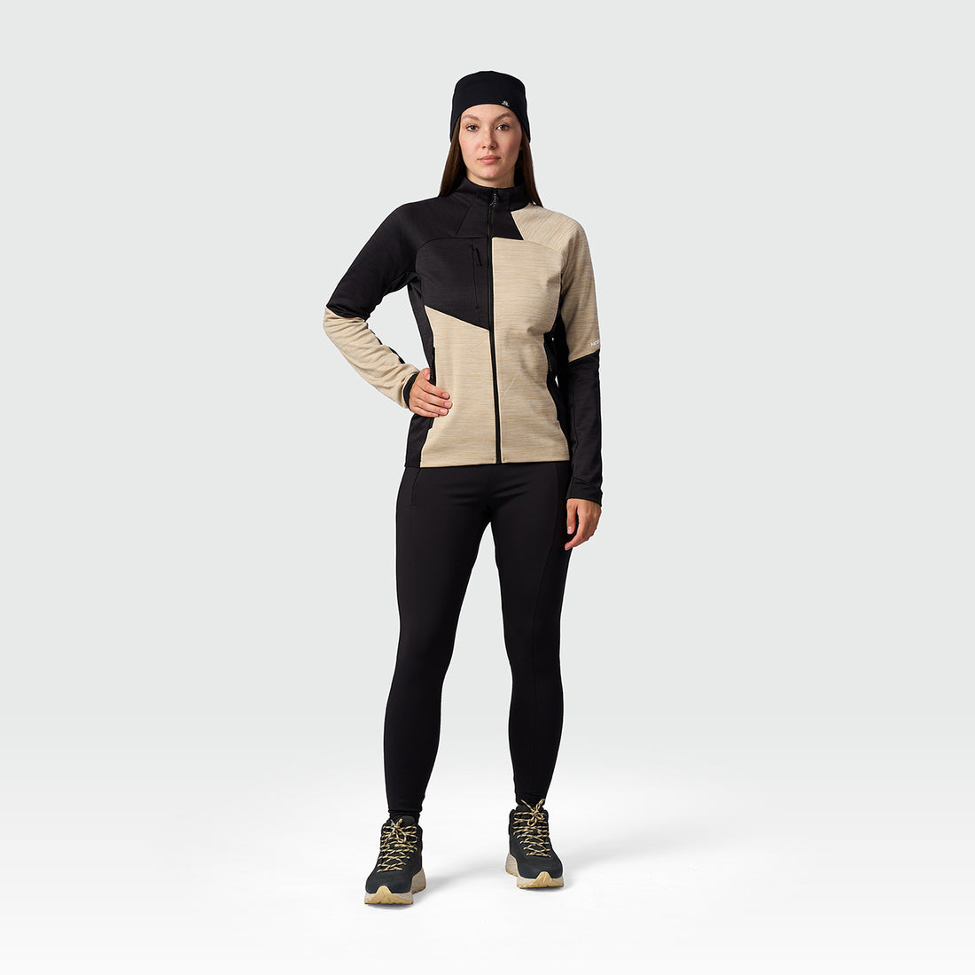 MI-4950OR women's melange active comfort sweater TRYA