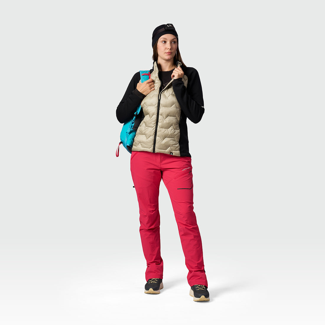 MI-4959OR women's hybrid active sweater ESPERANZ