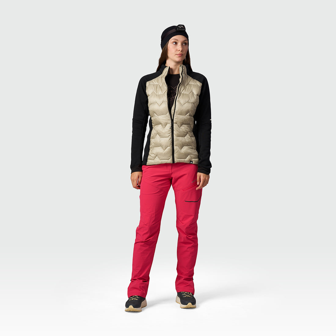 MI-4959OR women's hybrid active sweater ESPERANZ