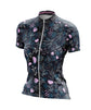 TR-45560MB women's cycling jersey floral limited eco series  SARA