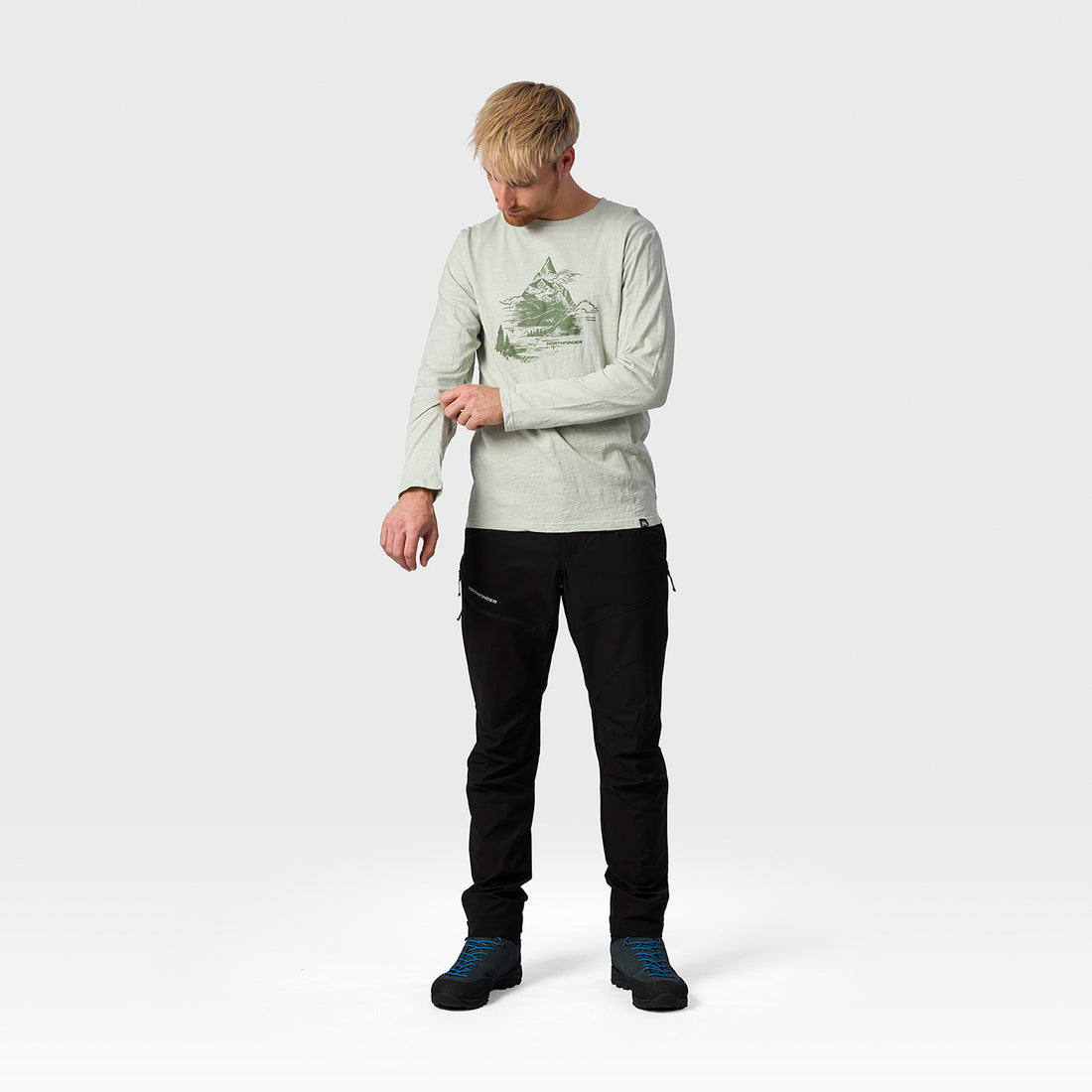 TR-5074OR men's organic slub cotton t-shirt EUSTAC