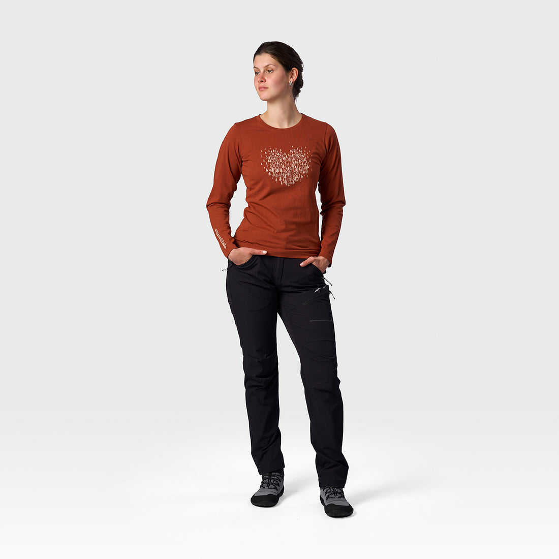 TR-6070OR women's organic cotton T-shirt ANGE