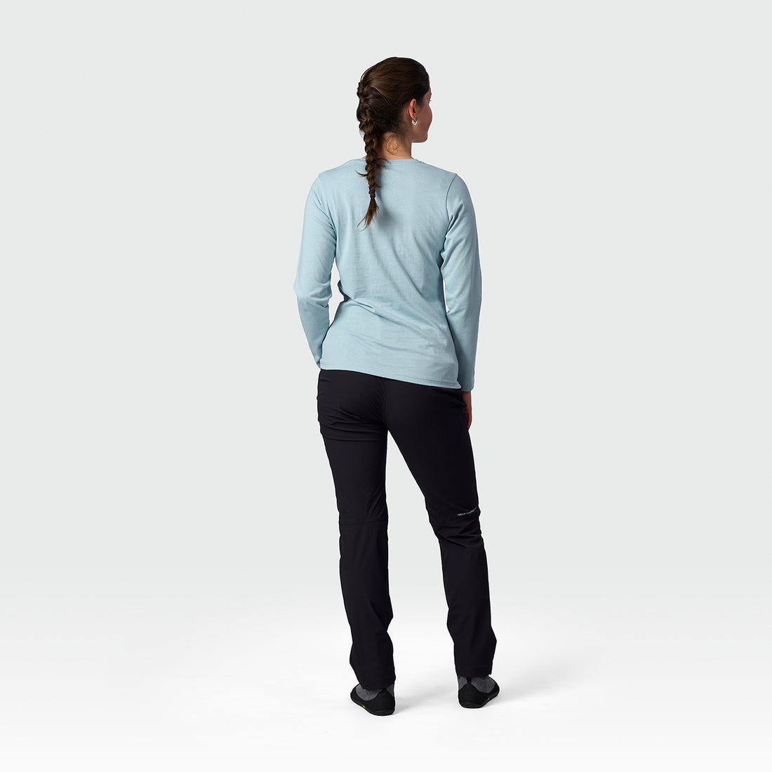 TR-6071OR women's organic cotton T-shirt NERE