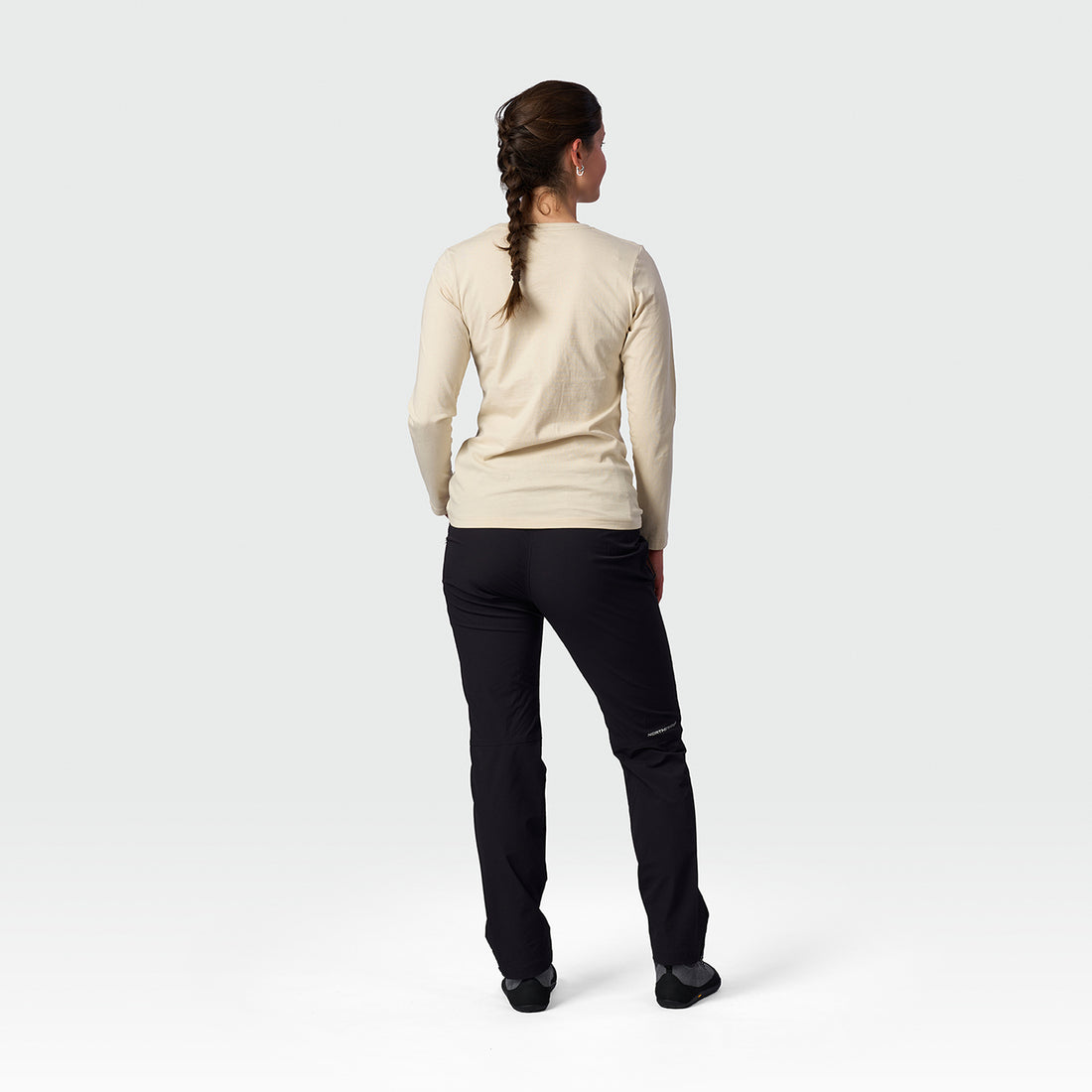 TR-6071OR women's organic cotton T-shirt NERE