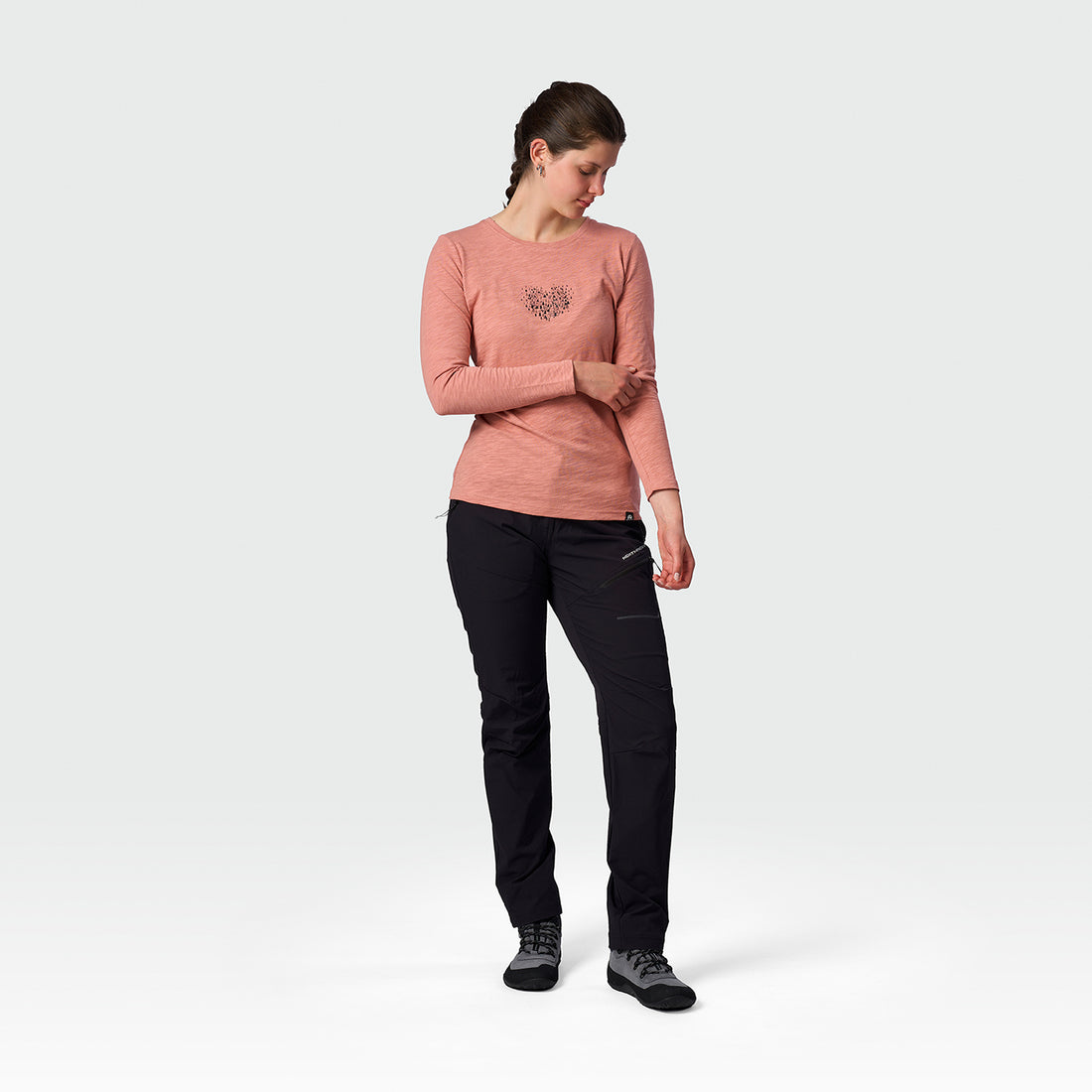 TR-6074OR women's organic slub cotton t-shirt NUUTTI