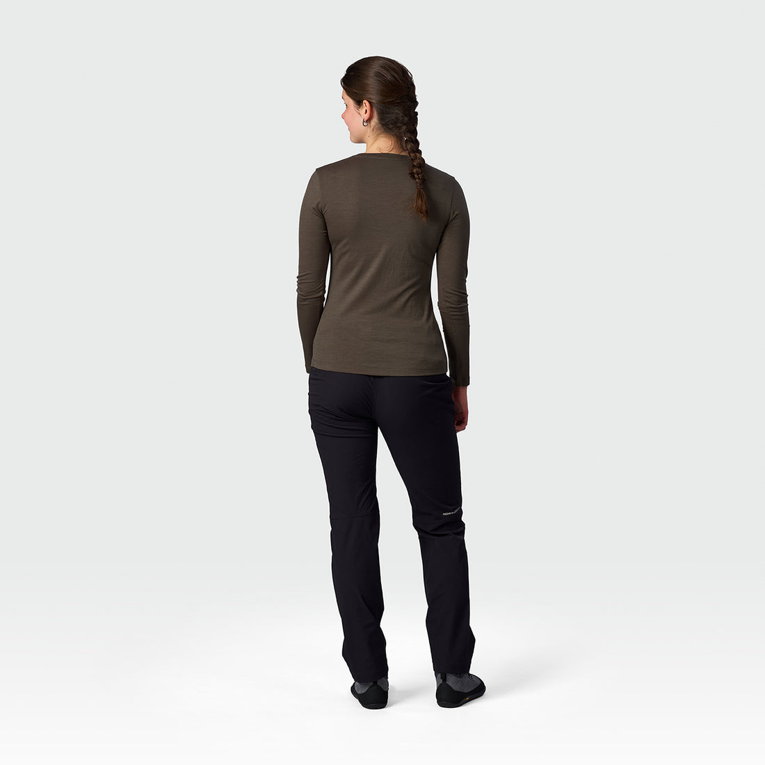 TR-6076OR women's merino blend T-shirt long sleeve RAYMUNE