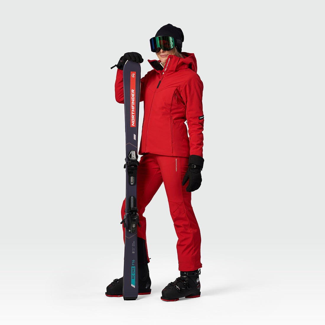 women's ski technical softshell jacket