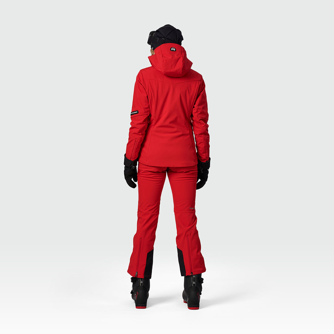 women's ski technical softshell jacket
