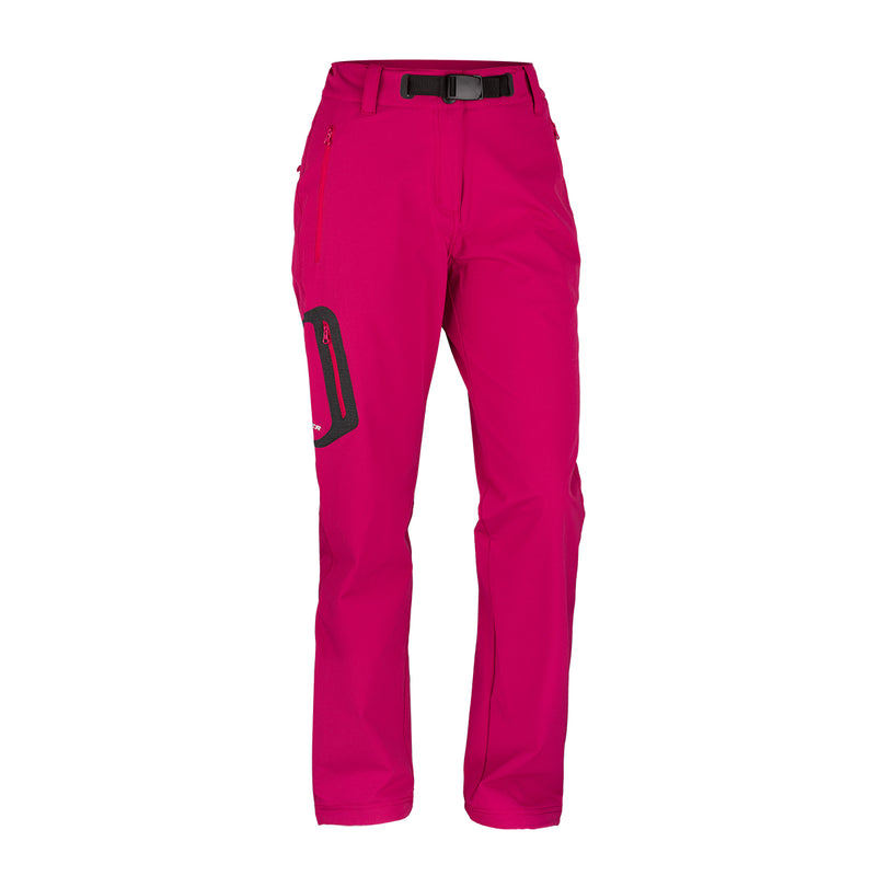 Women's stretch pants extra long MATTIE - without stitching the bottom hems